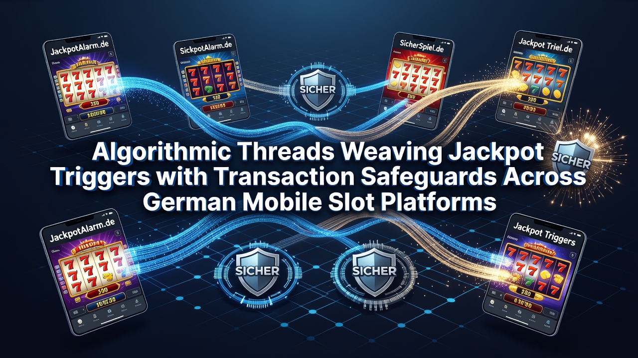 Algorithmische Systeme verbinden Jackpot-Trigger mit sicheren Transaktionen auf mobilen Slot-Plattformen in Deutschland
