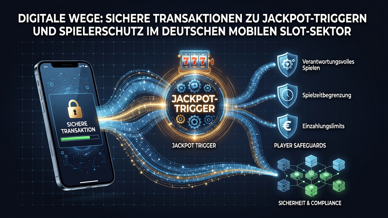Digitale Pfade verbinden sichere Transaktionen mit Jackpot-Triggern und Spielerschutz in deutschen Mobile Slots