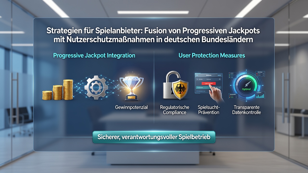 Darstellung von Algorithmen zur Verbindung von Jackpots und Schutzlimits in mobilen Spielautomaten