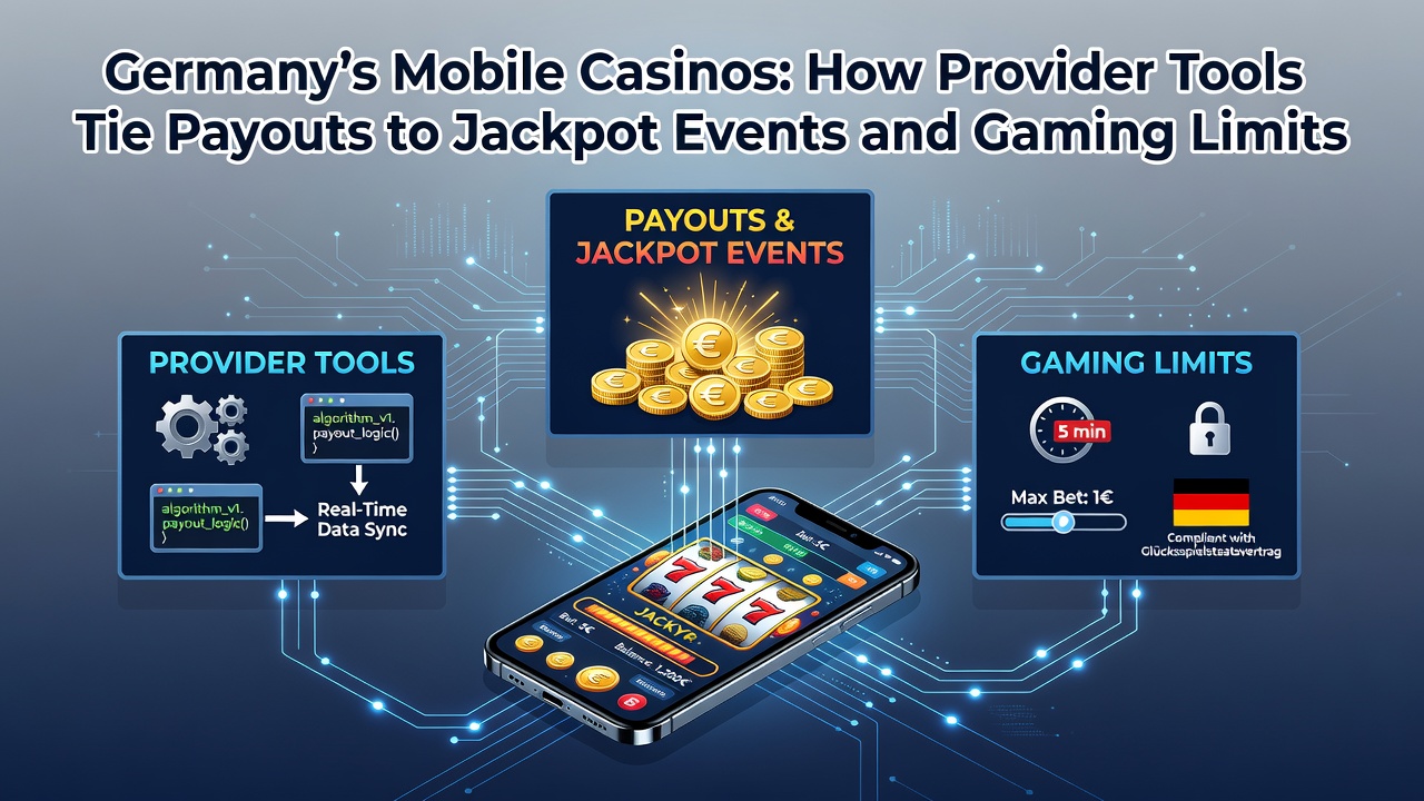 Verknüpfungen in mobilen Casinos: Anbieter-Tools und ihre Rolle bei Auszahlungen, Jackpots und Limits in Deutschland