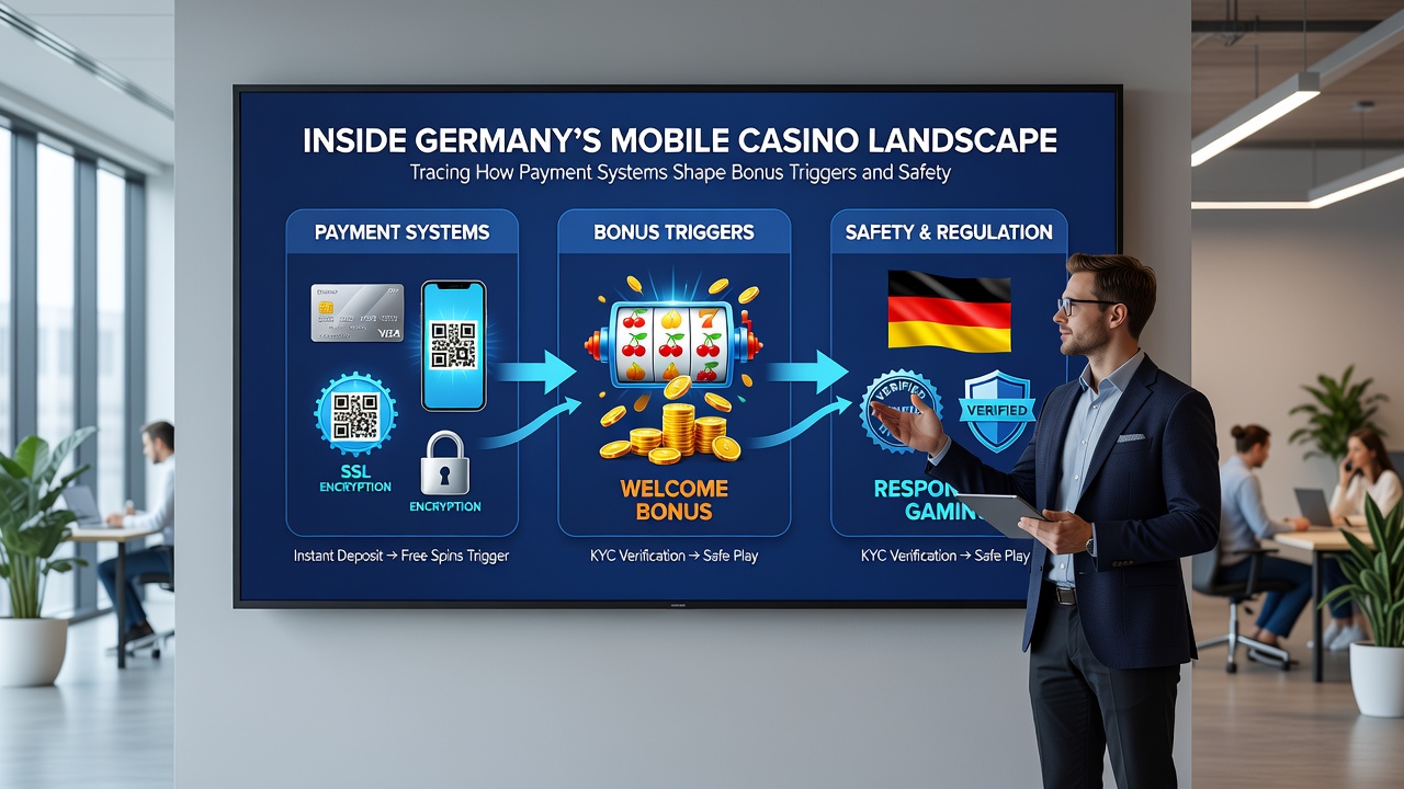 Darstellung von Sicherheitsprotokollen und Bonus-Triggern in deutschen mobilen Casinos mit Zahlungsintegration