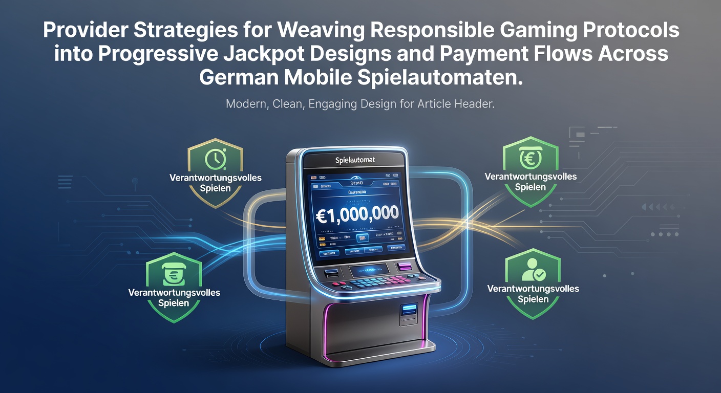 Darstellung moderner Provider-Strategien für verantwortungsvolle Integration in progressive Jackpots bei deutschen mobilen Spielautomaten