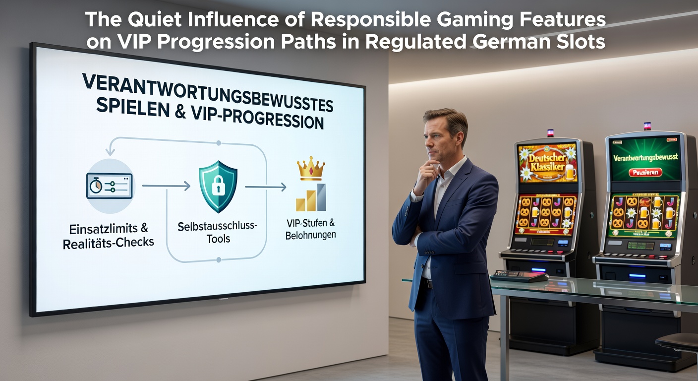 Illustration zu verantwortungsvollen Gaming-Features und VIP-Programmen in deutschen Slots